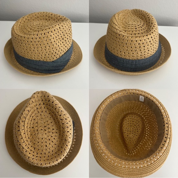 Set of 3 Girls Summer Straw Hats - Picture 7 of 10